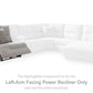 Acklen Place Power Reclining Sectional Sofa