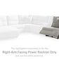 Acklen Place Power Reclining Sectional Loveseat