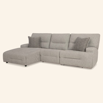 Acklen Place 3-Piece Power Reclining Sectional with Chaise