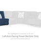 Acklen Place Power Reclining Sectional Sofa