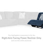 Acklen Place Power Reclining Sectional with Storage Console