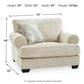 Monaghan Oversized Chair and Ottoman
