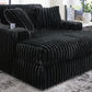 Midnight-Madness Oversized Chaise
