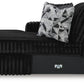 Midnight-Madness Sectional with Chaise