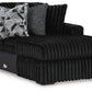 Midnight-Madness Sectional Sofa with Chaise