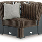 Midnight-Madness Sectional with Chaise