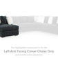 Midnight-Madness Sectional Sofa with Chaise
