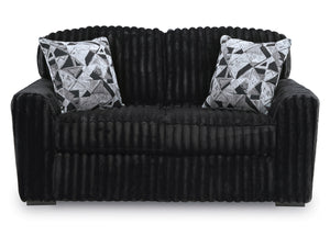 Midnight-Madness Sofa and Loveseat