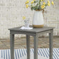 Visola Outdoor Adirondack Chair Set with End Table