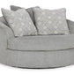 Casselbury Oversized Swivel Accent Chair