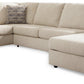 Edenfield 3-Piece Sectional with Chaise