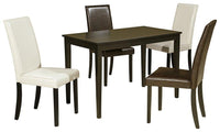 Dark Brown-Ivory