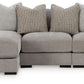 Aslan Court Sofa Sectional with Chaise image