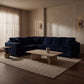 Haven Fluffy L-Shaped Sectional w/ Ottoman