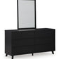 Danziar Dresser and Mirror