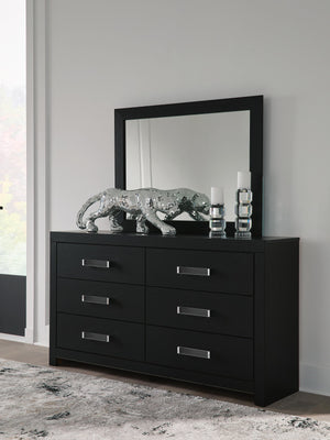Maeling Dresser and Mirror
