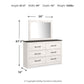 Gerridan Dresser and Mirror