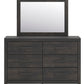 Hollivern Dresser and Mirror