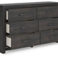 Hollivern Dresser and Mirror