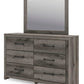 Graystorm Dresser and Mirror