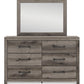 Graystorm Dresser and Mirror