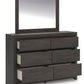 Fraluna Dresser and Mirror