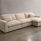 Siena Cloud 3-Piece Modular Sectional with Chaise