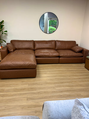 Verona 3-Piece Sectional + Oversized Ottoman