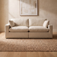 Siena Cloud 2-Piece Linen Modular Loveseat