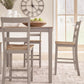 Harperfeld Counter Height Dining Table and 4 Counter Stools