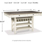 Bolanburg Counter Height Dining Table