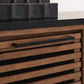 Kallari Credenza with Desk Return