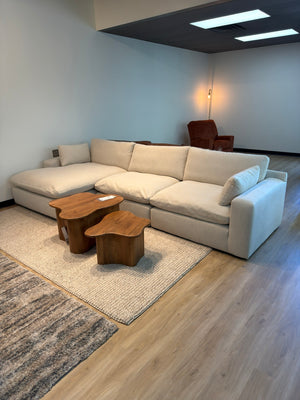 Siena Cloud 3-Piece Modular Sectional with Chaise