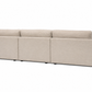 Siena Cloud 3-Piece Modular Sectional with Chaise