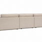 Siena Cloud 3-Piece Modular Sectional with Chaise