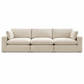 Siena Cloud 3-Piece Linen Modular Sofa