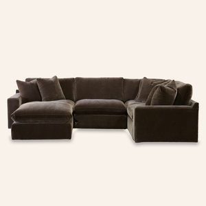 Bellamy 4-Piece Sectional w/ Oversized Ottoman