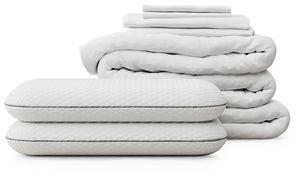 RH Mattress Protect Bundle Top of Bed