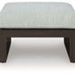 Beachloft Outdoor Ottoman with Cushion