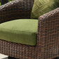 Horizon Hall Outdoor Swivel Lounge Chair with Cushion