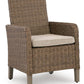 Laguna Heights Arm Chair with Cushion (Set of 2)