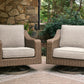 Laguna Heights Swivel Lounge with Cushion