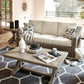 Beachcroft Beachcroft Nuvella Sofa with Coffee and End Table