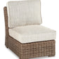 Beachcroft Outdoor Sofa, Lounge Chairs and Fire Pit