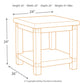 Carynhurst End Table Set