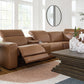 Magic Man 2-Piece Power Reclining Loveseat with Console