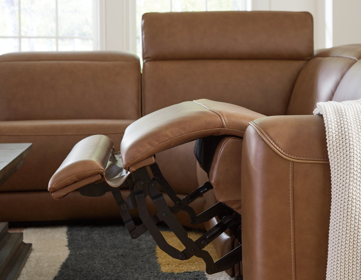 Magic Man 2-Piece Power Reclining Loveseat with Console