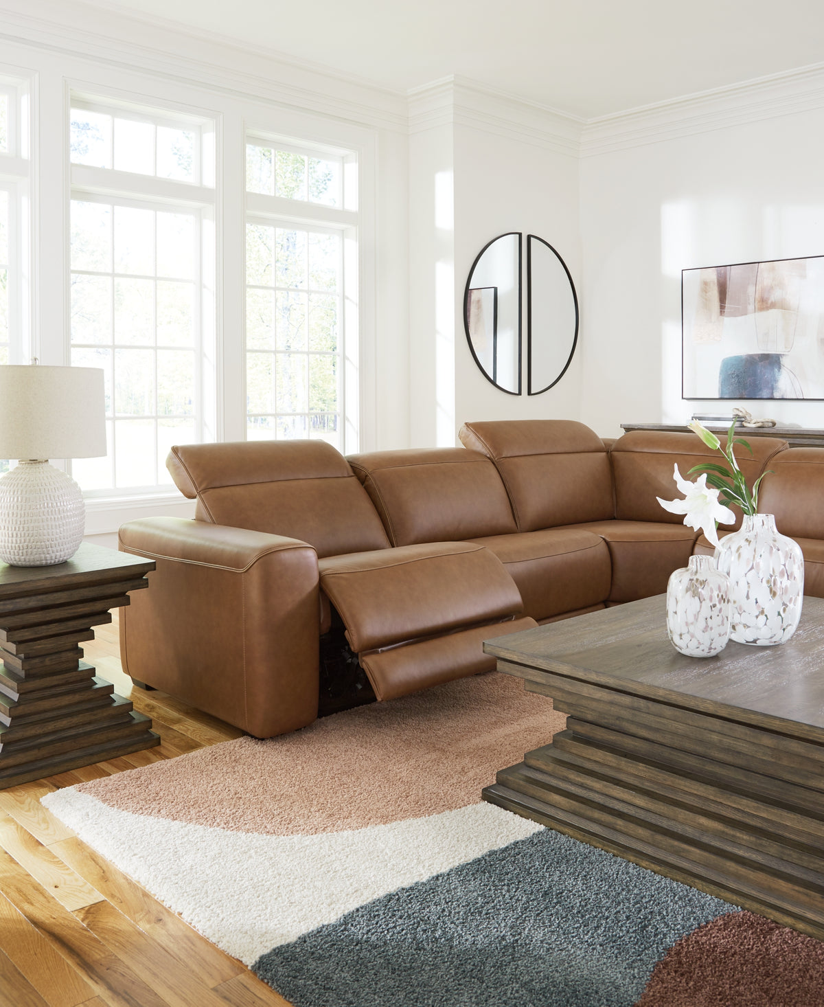 Magic Man 5-Piece Power Reclining Sectional
