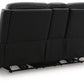 5Z-Comfort Power Reclining Loveseat with Console