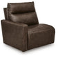 ModZ Power Reclining Sectional with Audio Console